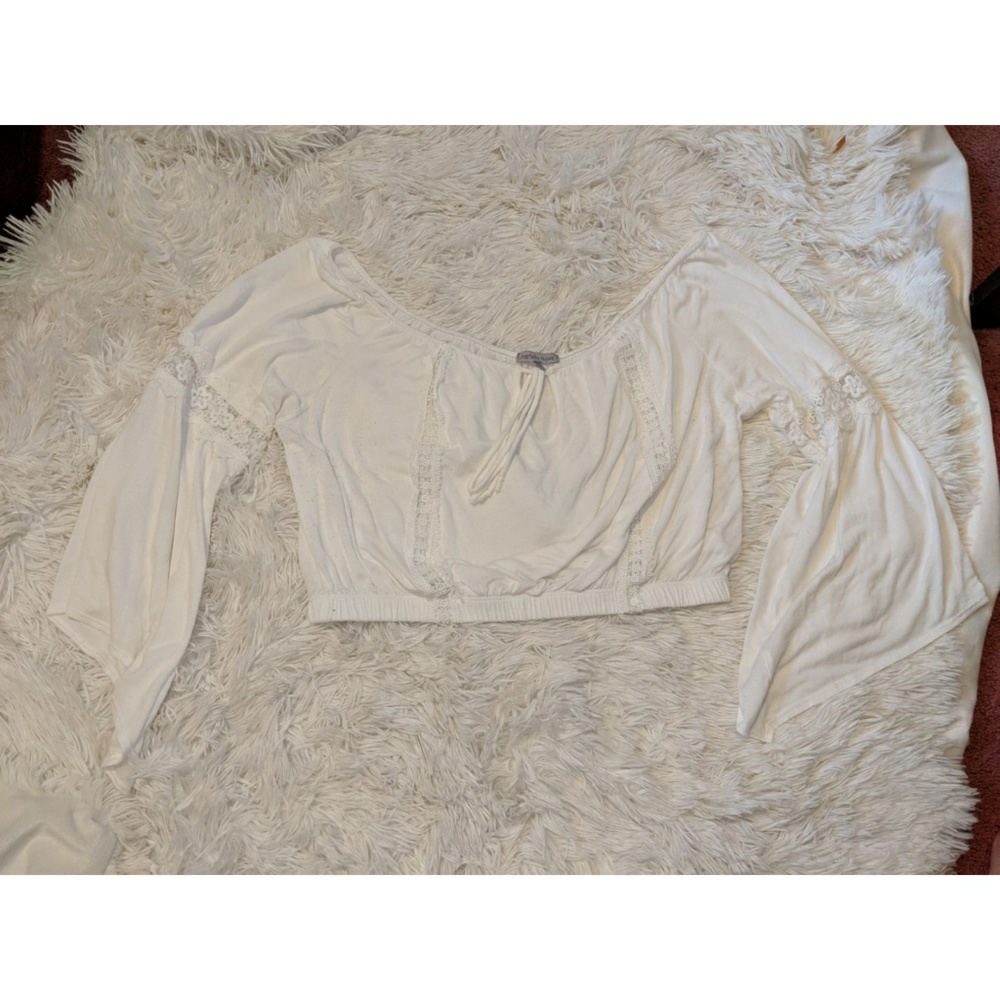 White Crop Top